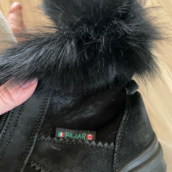 Pajar apres ski boots genuine goat fur - Picture 8 of 8